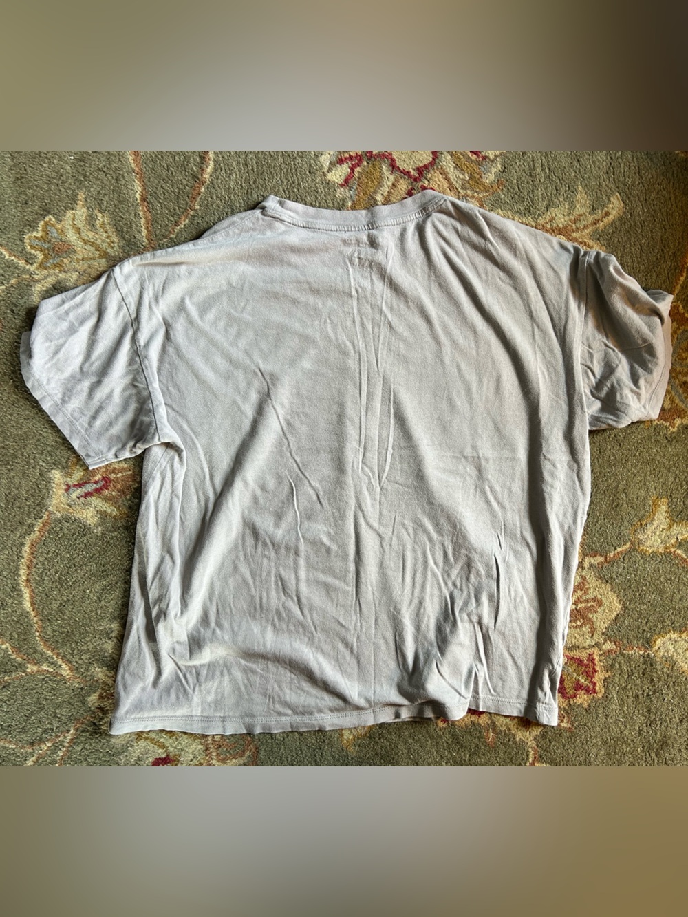 American Eagle Outfitters Light Gray Crew Neck Tee Metallica w/ skull size M - Picture 5 of 5